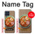 W3756 Ramen Noodles Hülle Schutzhülle Taschen und Leder Flip für Samsung Galaxy M53