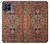 W3813 Persian Carpet Rug Pattern Hülle Schutzhülle Taschen und Leder Flip für Samsung Galaxy M53