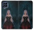 W3847 Lilith Devil Bride Gothic Girl Skull Grim Reaper Hülle Schutzhülle Taschen und Leder Flip für Samsung Galaxy M53