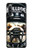 W0098 Bulldog American Football Hülle Schutzhülle Taschen und Leder Flip für Sony Xperia 10 IV