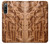W1307 Fish Wood Carving Graphic Printed Hülle Schutzhülle Taschen und Leder Flip für Sony Xperia 10 IV