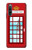 W2059 England British Telephone Box Minimalist Hülle Schutzhülle Taschen und Leder Flip für Sony Xperia 10 IV