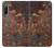 W2714 Rust Steel Texture Graphic Printed Hülle Schutzhülle Taschen und Leder Flip für Sony Xperia 10 IV