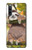 W3138 Cute Baby Sloth Paint Hülle Schutzhülle Taschen und Leder Flip für Sony Xperia 10 IV