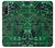 W3392 Electronics Board Circuit Graphic Hülle Schutzhülle Taschen und Leder Flip für Sony Xperia 10 IV