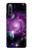 W3689 Galaxy Outer Space Planet Hülle Schutzhülle Taschen und Leder Flip für Sony Xperia 10 IV