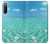 W3720 Summer Ocean Beach Hülle Schutzhülle Taschen und Leder Flip für Sony Xperia 10 IV