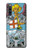 W3743 Tarot Card The Judgement Hülle Schutzhülle Taschen und Leder Flip für Sony Xperia 10 IV