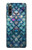 W3809 Mermaid Fish Scale Hülle Schutzhülle Taschen und Leder Flip für Sony Xperia 10 IV