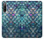 W3809 Mermaid Fish Scale Hülle Schutzhülle Taschen und Leder Flip für Sony Xperia 10 IV