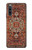 W3813 Persian Carpet Rug Pattern Hülle Schutzhülle Taschen und Leder Flip für Sony Xperia 10 IV