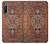 W3813 Persian Carpet Rug Pattern Hülle Schutzhülle Taschen und Leder Flip für Sony Xperia 10 IV