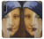 W3853 Mona Lisa Gustav Klimt Vermeer Hülle Schutzhülle Taschen und Leder Flip für Sony Xperia 10 IV