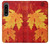 W0479 Maple Leaf Hülle Schutzhülle Taschen und Leder Flip für Sony Xperia 1 IV