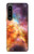 W1963 Nebula Rainbow Space Hülle Schutzhülle Taschen und Leder Flip für Sony Xperia 1 IV