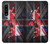 W2936 UK British Flag Map Hülle Schutzhülle Taschen und Leder Flip für Sony Xperia 1 IV
