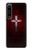 W3160 Christian Cross Hülle Schutzhülle Taschen und Leder Flip für Sony Xperia 1 IV