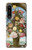 W3749 Vase of Flowers Hülle Schutzhülle Taschen und Leder Flip für Sony Xperia 1 IV