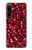 W3757 Pomegranate Hülle Schutzhülle Taschen und Leder Flip für Sony Xperia 1 IV