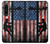 W3803 Electrician Lineman American Flag Hülle Schutzhülle Taschen und Leder Flip für Sony Xperia 1 IV