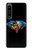 W3842 Abstract Colorful Diamond Hülle Schutzhülle Taschen und Leder Flip für Sony Xperia 1 IV