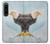 W3843 Bald Eagle On Ice Hülle Schutzhülle Taschen und Leder Flip für Sony Xperia 1 IV