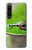W3845 Green frog Hülle Schutzhülle Taschen und Leder Flip für Sony Xperia 1 IV