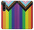 W3846 Pride Flag LGBT Hülle Schutzhülle Taschen und Leder Flip für Sony Xperia 1 IV