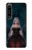W3847 Lilith Devil Bride Gothic Girl Skull Grim Reaper Hülle Schutzhülle Taschen und Leder Flip für Sony Xperia 1 IV