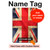W2303 British UK Vintage Flag Tablet Hülle Schutzhülle Taschen für iPad Air (2022,2020, 4th, 5th), iPad Pro 11 (2022, 6th)