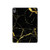 W2896 Gold Marble Graphic Printed Tablet Hülle Schutzhülle Taschen für iPad Air (2022,2020, 4th, 5th), iPad Pro 11 (2022, 6th)