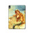 W3184 Little Mermaid Painting Tablet Hülle Schutzhülle Taschen für iPad Air (2022,2020, 4th, 5th), iPad Pro 11 (2022, 6th)