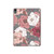 W3716 Rose Floral Pattern Tablet Hülle Schutzhülle Taschen für iPad Air (2022,2020, 4th, 5th), iPad Pro 11 (2022, 6th)