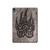 W3832 Viking Norse Bear Paw Berserkers Rock Tablet Hülle Schutzhülle Taschen für iPad Air (2022,2020, 4th, 5th), iPad Pro 11 (2022, 6th)