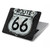 W3207 Route 66 Sign Hülle Schutzhülle Taschen für MacBook Air 13″ (2022,2024) - A2681, A3113