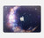 W3324 Crescent Moon Galaxy Hülle Schutzhülle Taschen für MacBook Air 13″ (2022,2024) - A2681, A3113