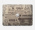 W3819 Retro Vintage Paper Hülle Schutzhülle Taschen für MacBook Air 13″ (2022,2024) - A2681, A3113