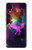 W2486 Rainbow Unicorn Nebula Space Hülle Schutzhülle Taschen und Leder Flip für Samsung Galaxy A03 Core