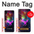 W2486 Rainbow Unicorn Nebula Space Hülle Schutzhülle Taschen und Leder Flip für Samsung Galaxy A03 Core