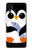 W2631 Cute Baby Penguin Hülle Schutzhülle Taschen und Leder Flip für Samsung Galaxy A03 Core