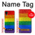 W2683 Rainbow LGBT Pride Flag Hülle Schutzhülle Taschen und Leder Flip für Samsung Galaxy A03 Core