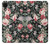 W2727 Vintage Rose Pattern Hülle Schutzhülle Taschen und Leder Flip für Samsung Galaxy A03 Core