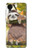 W3138 Cute Baby Sloth Paint Hülle Schutzhülle Taschen und Leder Flip für Samsung Galaxy A03 Core