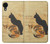 W3229 Vintage Cat Poster Hülle Schutzhülle Taschen und Leder Flip für Samsung Galaxy A03 Core