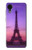 W3447 Eiffel Paris Sunset Hülle Schutzhülle Taschen und Leder Flip für Samsung Galaxy A03 Core