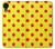 W3526 Red Spot Polka Dot Hülle Schutzhülle Taschen und Leder Flip für Samsung Galaxy A03 Core