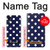 W3533 Blue Polka Dot Hülle Schutzhülle Taschen und Leder Flip für Samsung Galaxy A03 Core