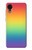 W3698 LGBT Gradient Pride Flag Hülle Schutzhülle Taschen und Leder Flip für Samsung Galaxy A03 Core
