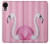 W3805 Flamingo Pink Pastel Hülle Schutzhülle Taschen und Leder Flip für Samsung Galaxy A03 Core