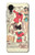 W3820 Vintage Cowgirl Fashion Paper Doll Hülle Schutzhülle Taschen und Leder Flip für Samsung Galaxy A03 Core